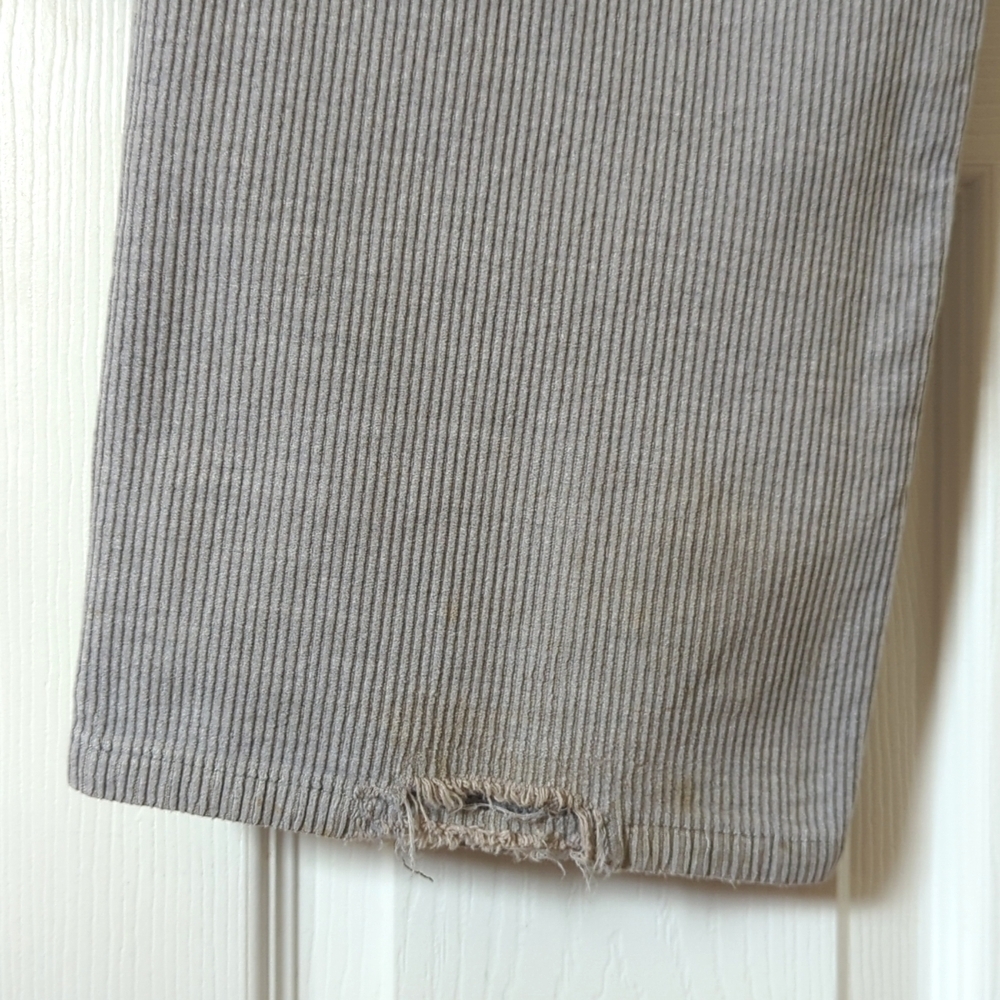 DKNY Jeans Y2K Vintage Classic Corduroy Relaxed Fit Straight Leg Pants Gray 34 - Picture 8 of 14